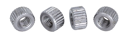 Die Volquartsen Threaded Inserts für MK IV 22/45 Grip Screws sorgen für eine sichere und langlebige Befestigung. Nur von einem Gunsmith zu installieren!